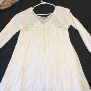 White dress